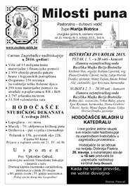 Župni listić br. 8-2015