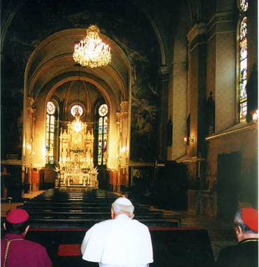 Priere adressée a Notre-Dame de Bistrica