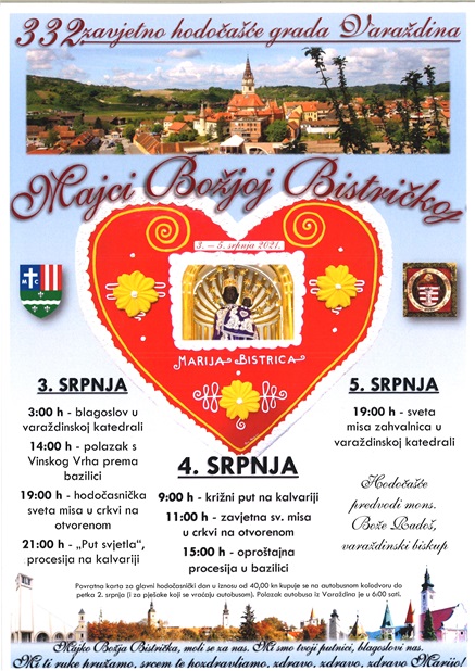 332 Varaždinsko hodočašće u Mariju Bistricu 2021.