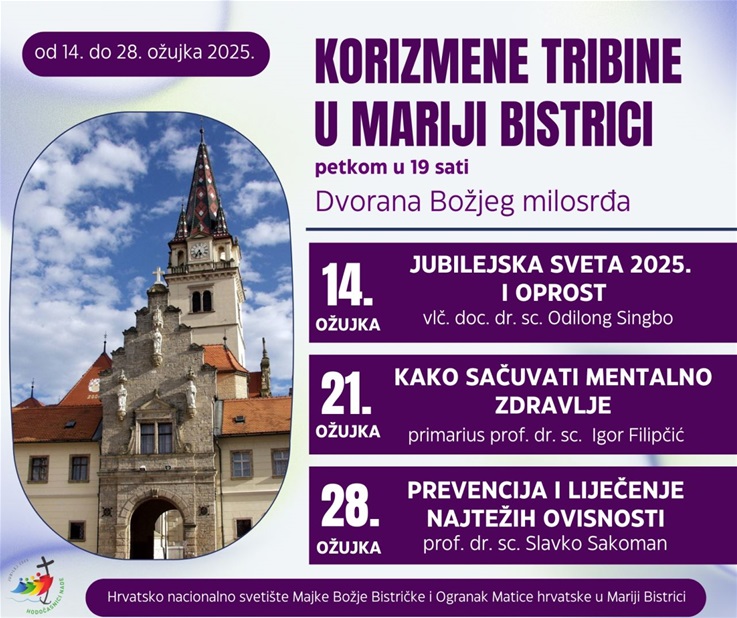 korizmene tribine 2025