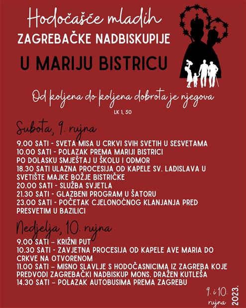 Hodocasce mladih Grada Zagreba 2023