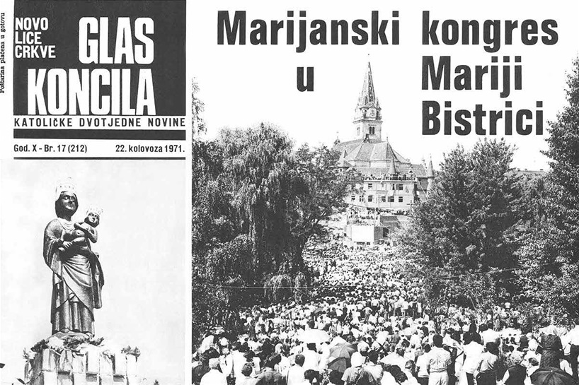marijanski kongres u mariji bistrici 1971 1